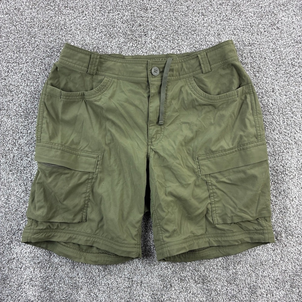 REI Co Op Shorts Women's Size 10 Olive Green‎ Cargo Shorts Hiking Outdoor Casual
